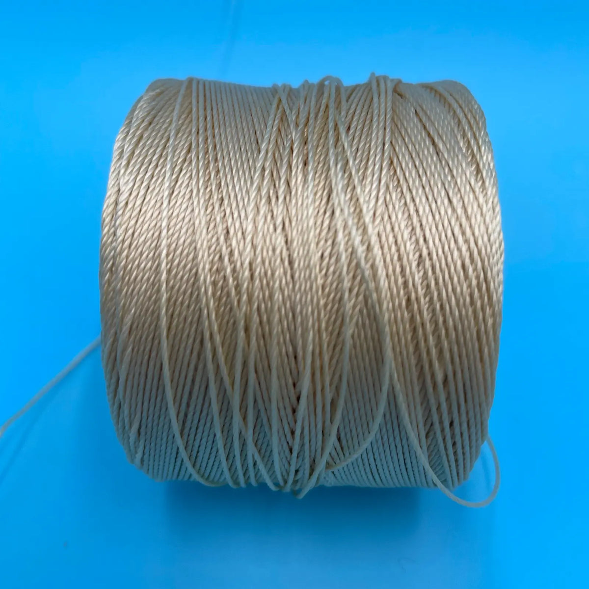 Conso Threaded Conso #18 Bonded Nylon Heavy Hand Sewing Thread - 722 Natural