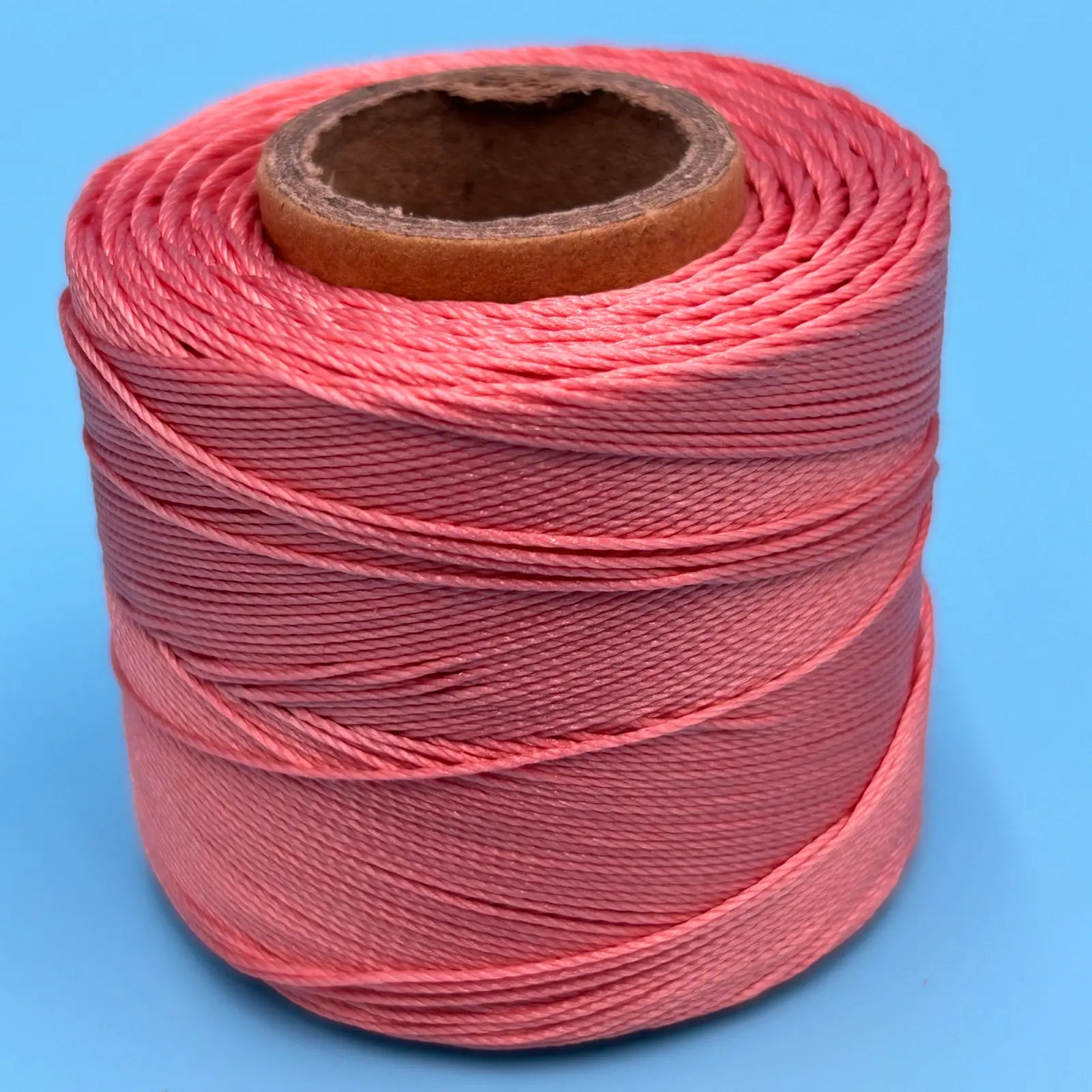 Conso #18 Bonded Nylon Heavy Hand Sewing Thread Rose