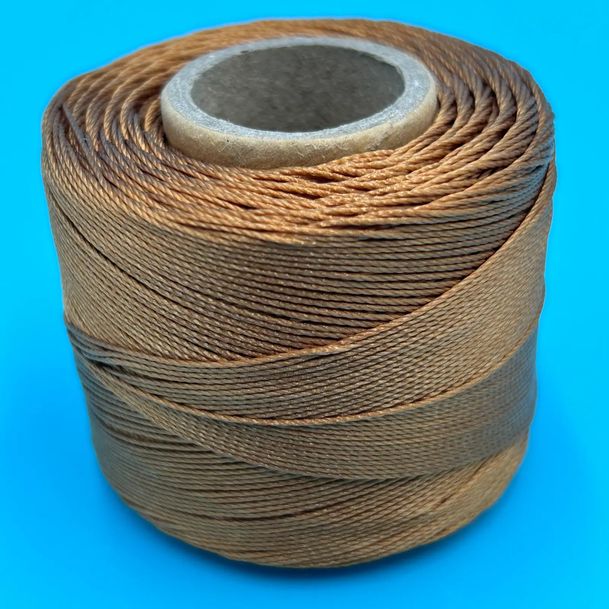 Conso Threaded Conso #18 Bonded Nylon Heavy Hand Sewing Thread - 763 Light Brown