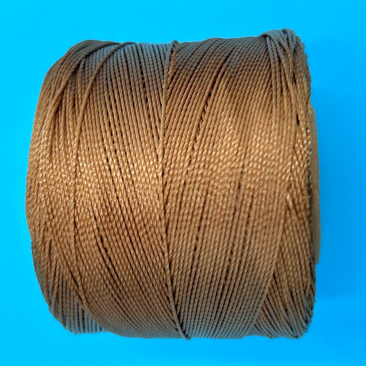 Conso Threaded Conso #18 Bonded Nylon Heavy Hand Sewing Thread - 763 Light Brown