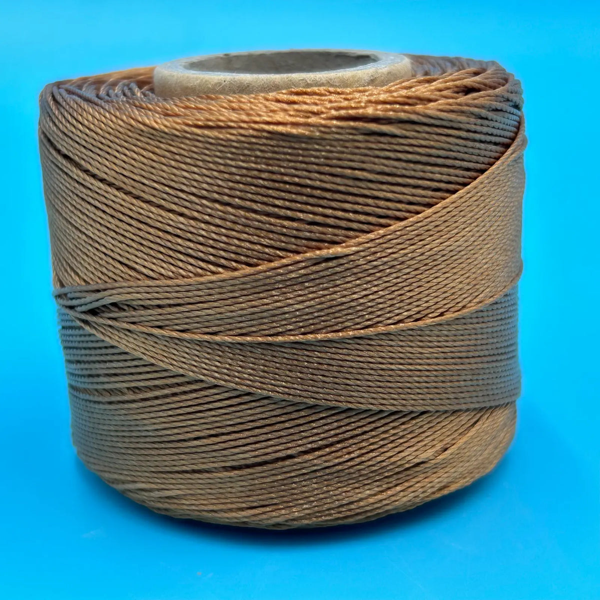 Conso Threaded Conso #18 Bonded Nylon Heavy Hand Sewing Thread - 763 Light Brown