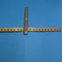 Osborne Hard Maple Wooden Ruler with Brass Ends - #160 72"