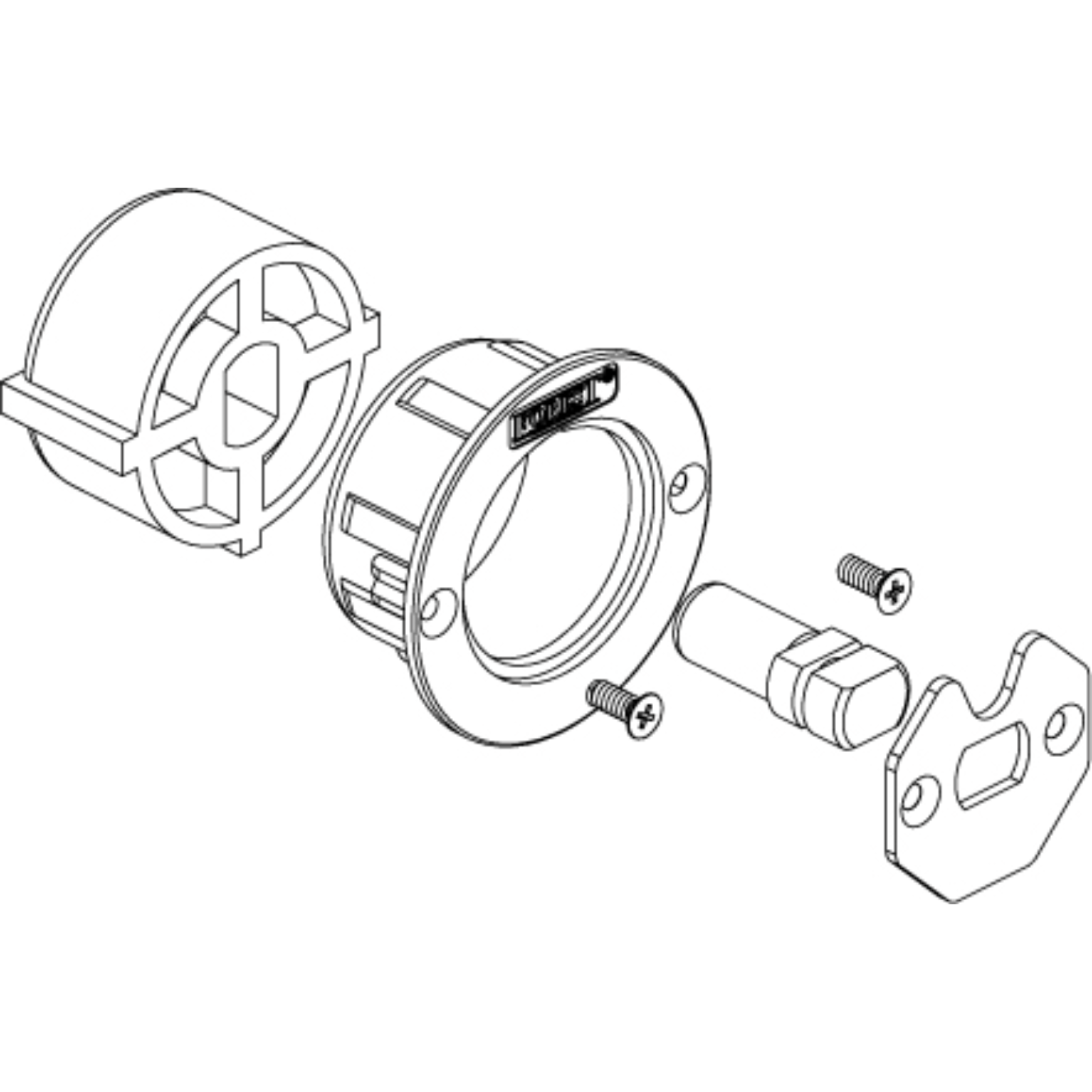 Forest drapery hardware Rb atlantis motor adaptor 60mm