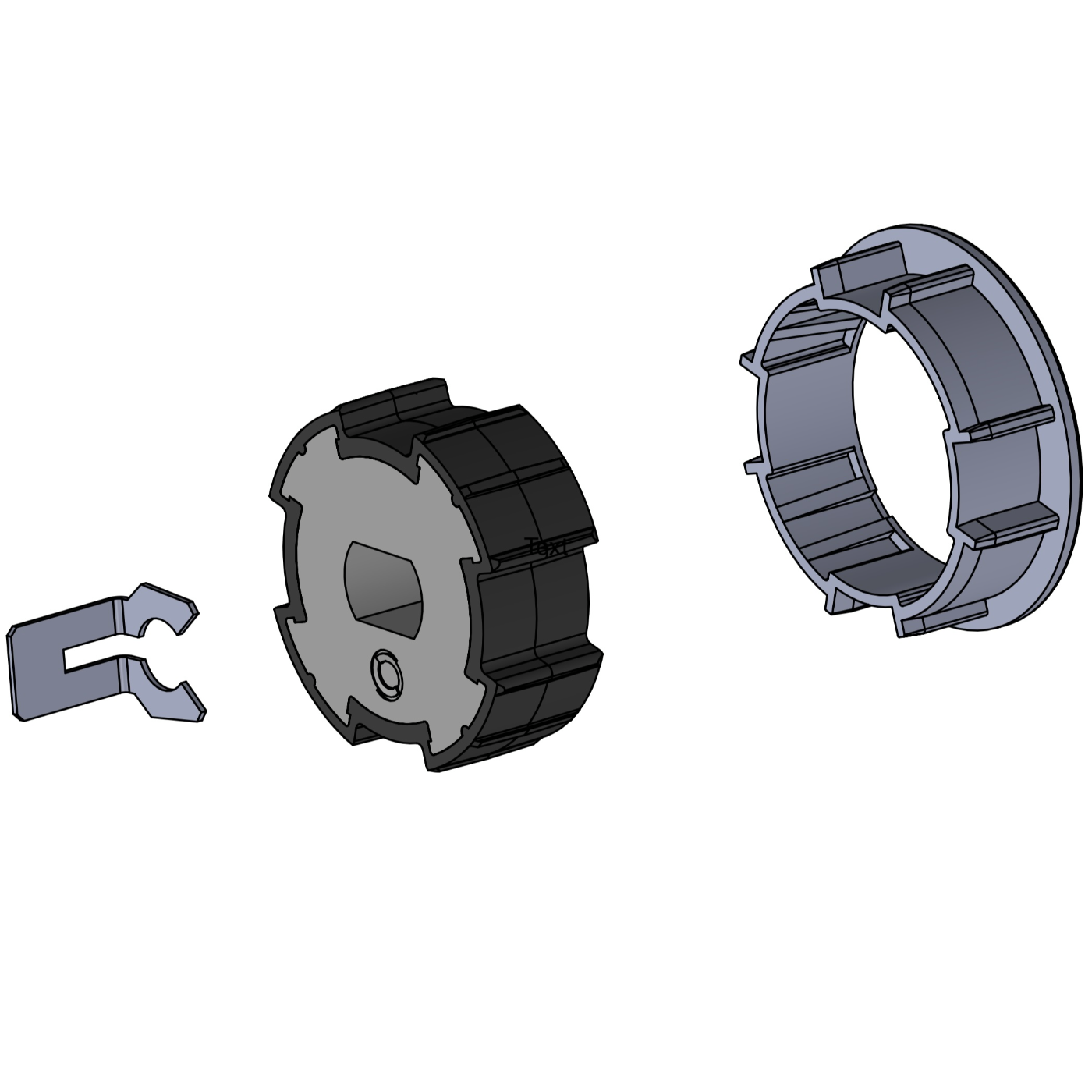 RollEase Automate Crown and Drive Set Adaptors for 35mm Motor in 2″ Tube