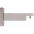 Forest drapery hardware Single wall bracket, 90 mm/3.5" extension satin nickel