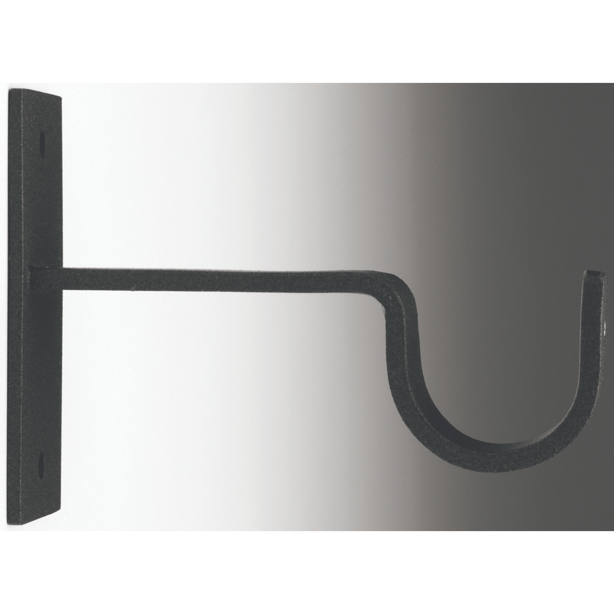 Forest drapery hardware Single york bracket 20mm-black