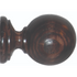 Forest drapery hardware Smooth ball finial 45mm espresso