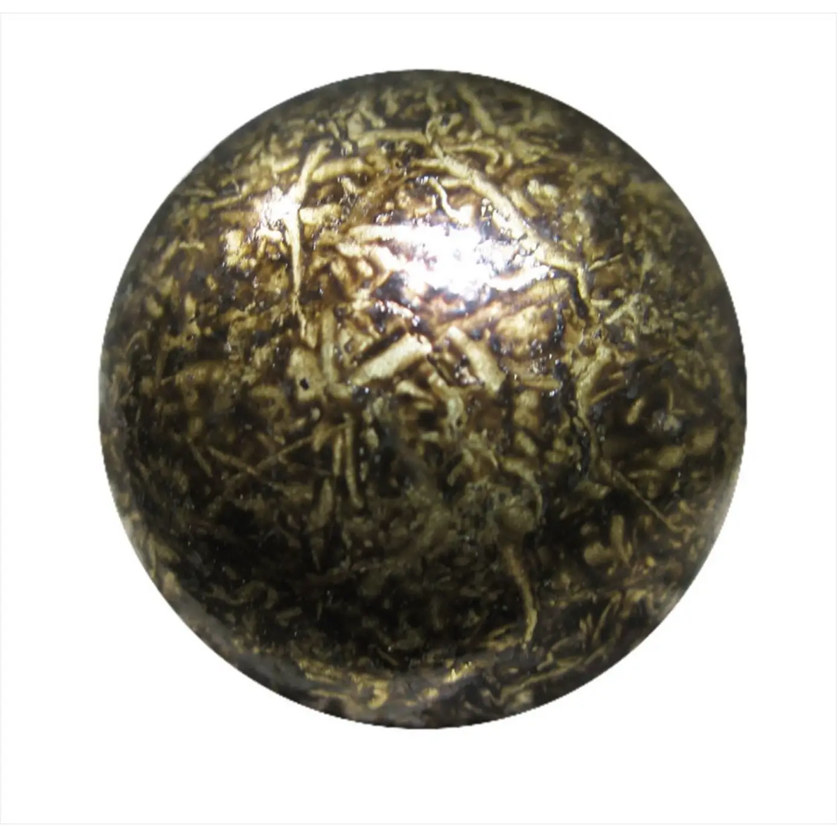 Spotted Brass Round Upholstery Nail Head
