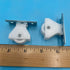 Swivel Cord Guides Pulley Runners for Roman Shades - 1/2" Wheel