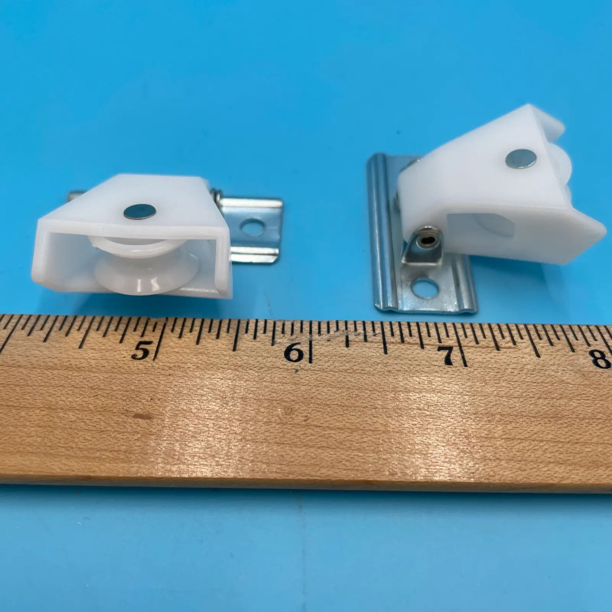 Swivel Cord Guides Pulley Runners for Roman Shades - 3/8" Wheel