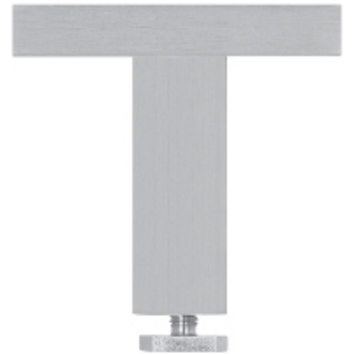 Forest drapery hardware Wall and ceiling bracket, single square sn 80mm