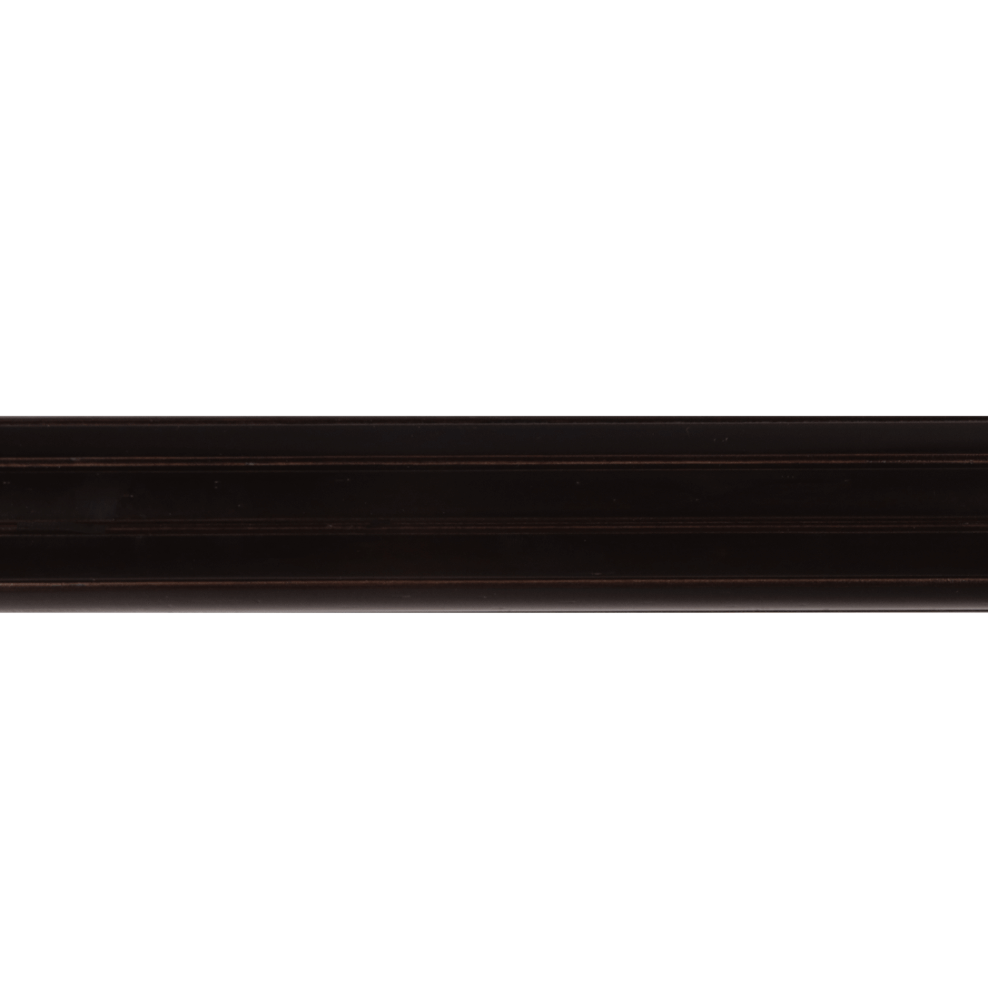 Wood Trends 2 inch Fluted Pole Dark Chocolate