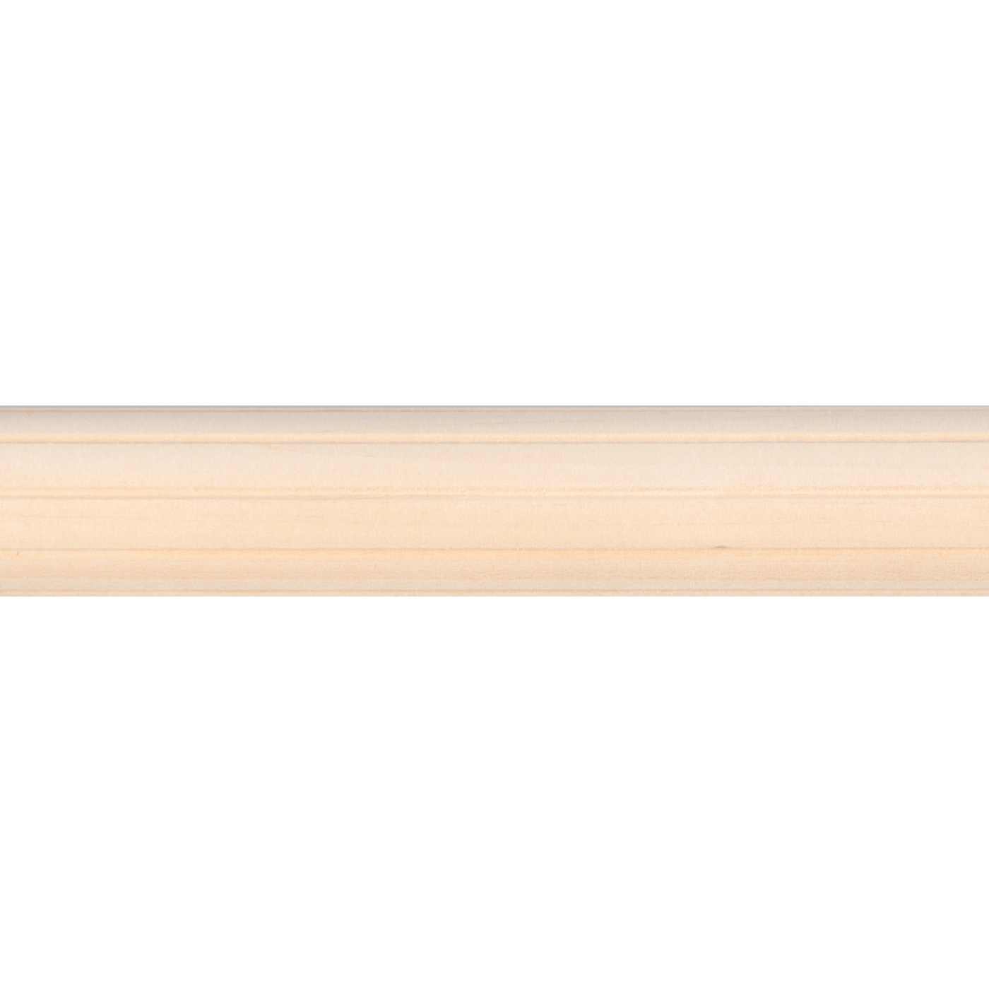 Wood Trends 2 inch Fluted Pole Unfinished