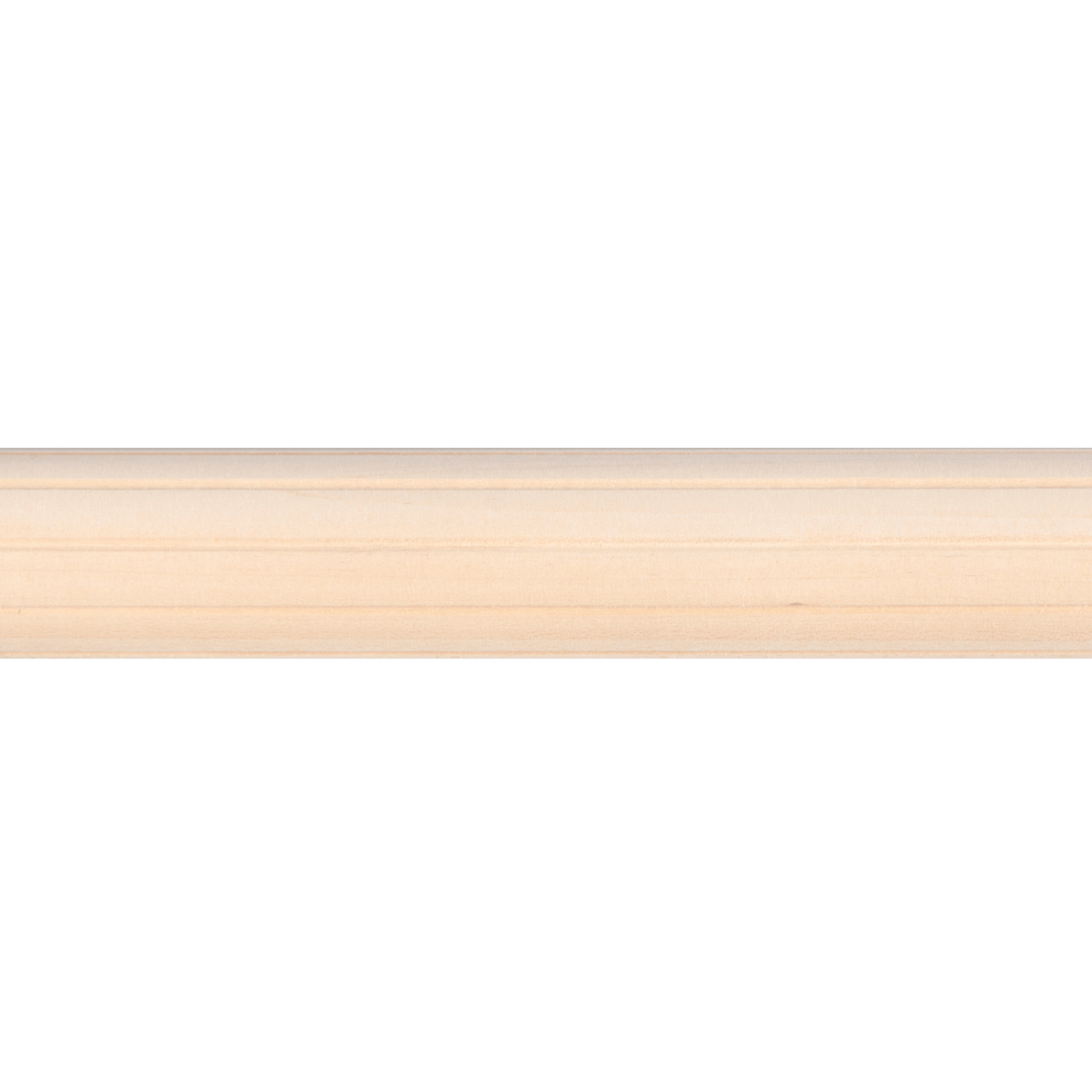 Wood Trends 2 inch Fluted Pole Unfinished