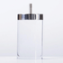 Acrylic Furniture Cylinder Leg w/ Stainless top 2.25" Diameter 3" Tall