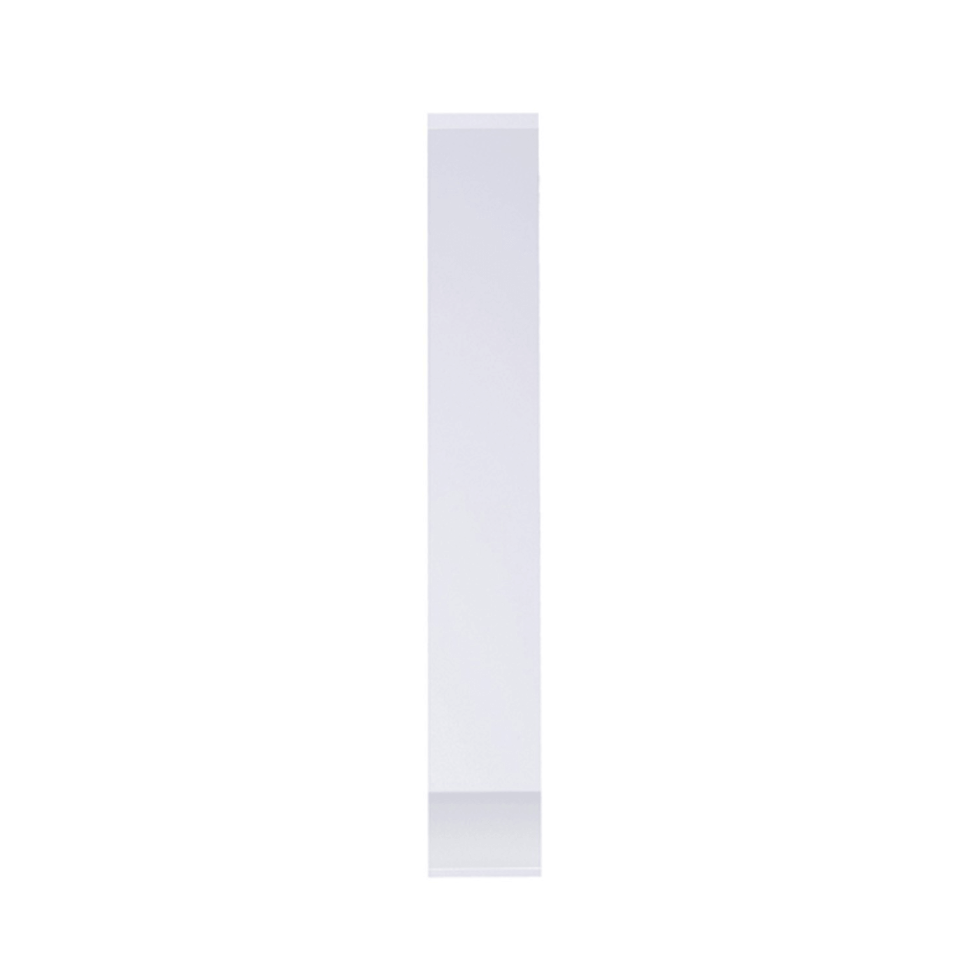 Square Acrylic Furniture Leg  15.75" x 2.375"-2.375"