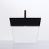 Acrylic Furniture Leg with Black Top  3" Tall 4"-3"