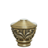 AriA Blakely Urn Antique Finial 1-3/8" Antique Brass