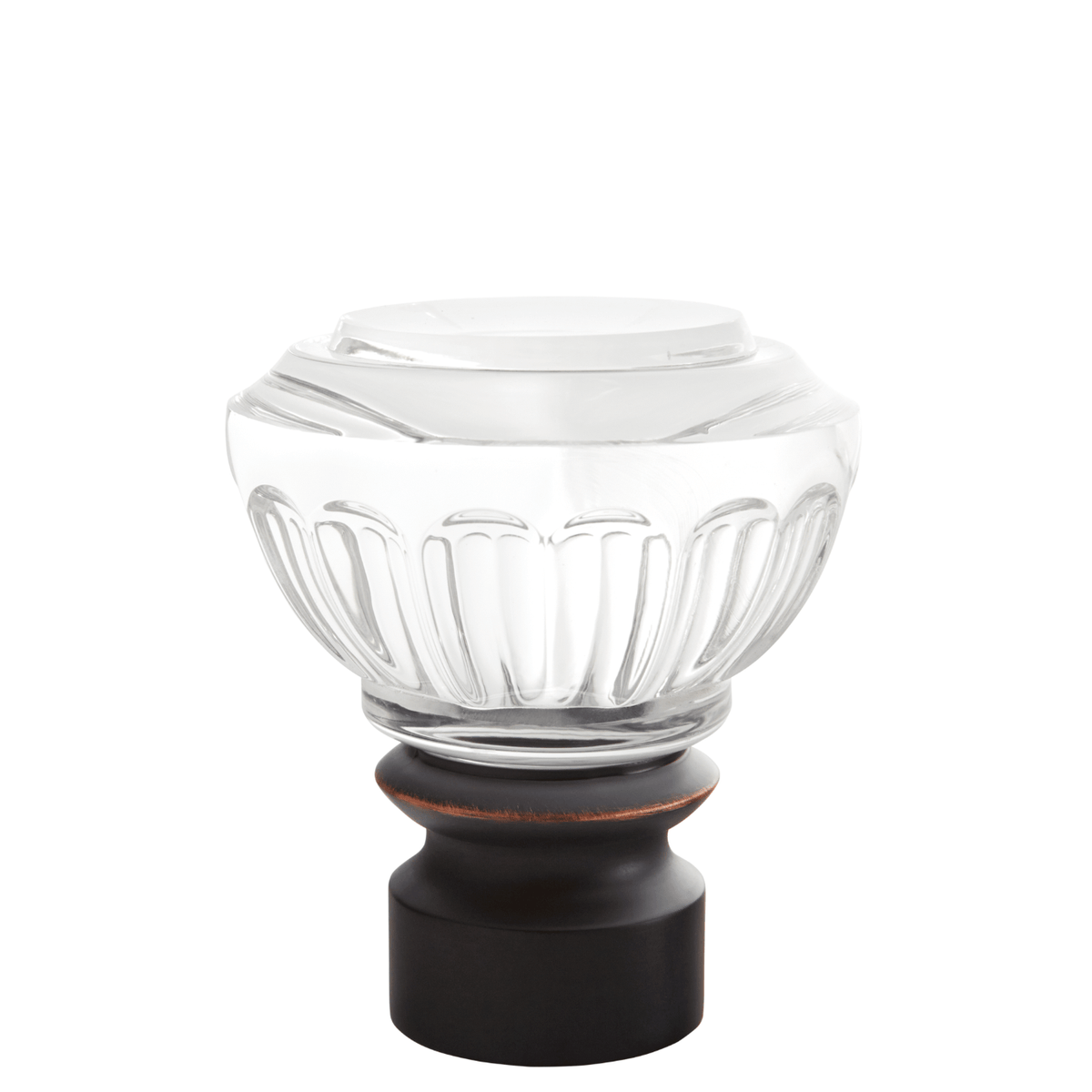AriA Montclaire Urn Antique Finial 1-3/8" Dark Oil Rubbed Bronze