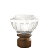 AriA Montclaire Urn Antique Finial 1-3/8" Brushed Bronze