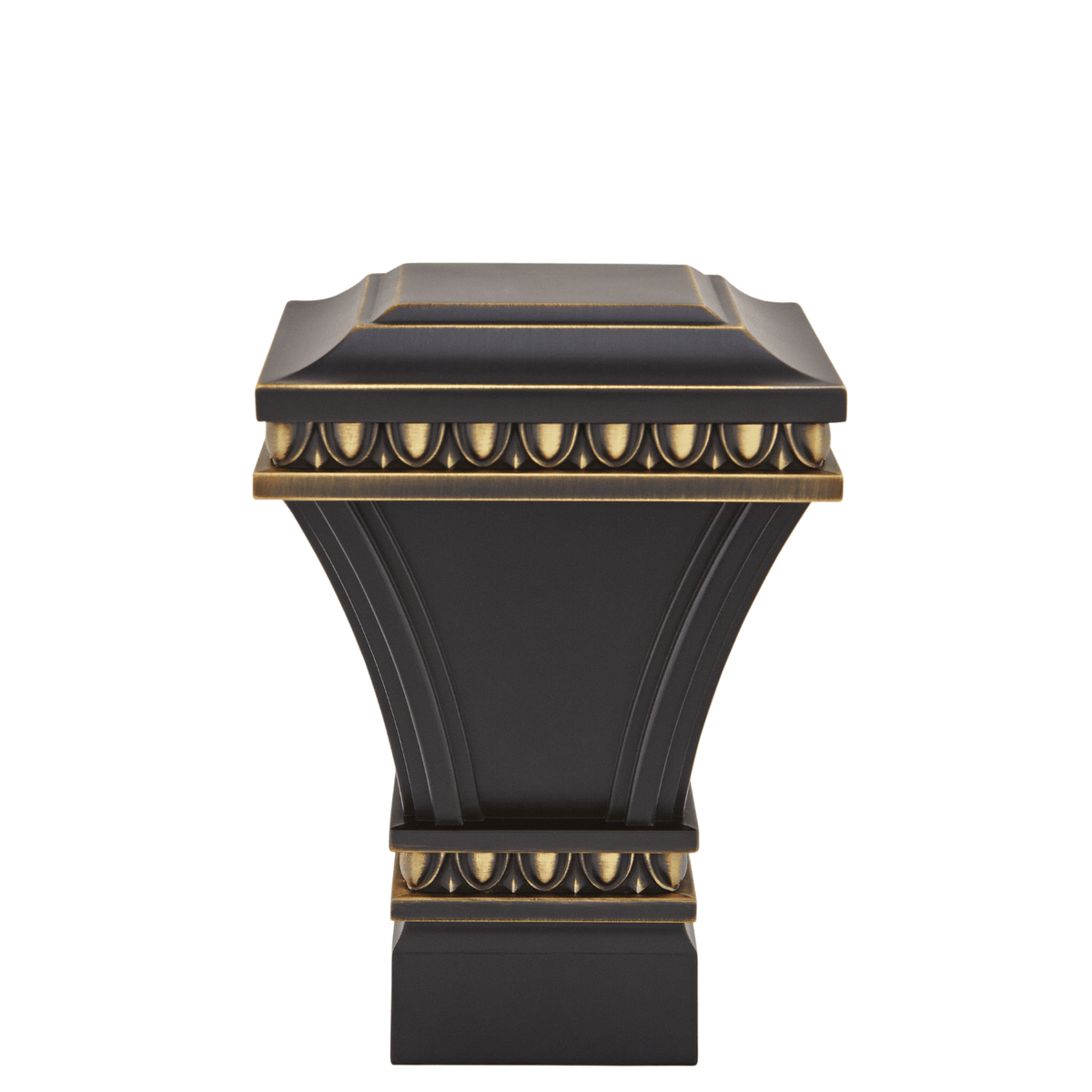 AriA Versailles Square Antique Finial 1-3/8" Venetian Bronze