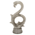 AriA Arabesque Square Antique Finial 1-3/8" Polished Nickel