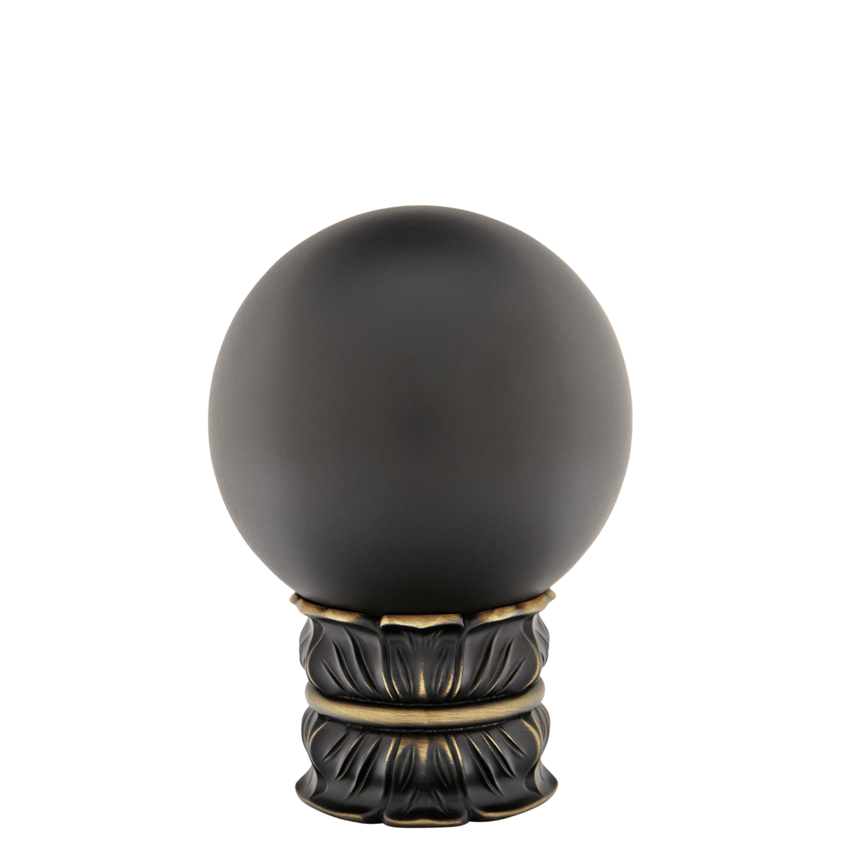 AriA Avalon Ball Antique Finial Venetian Bronze