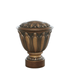 AriA Bellaire Urn Antique Finial 1-3/8" Brushed Bronze