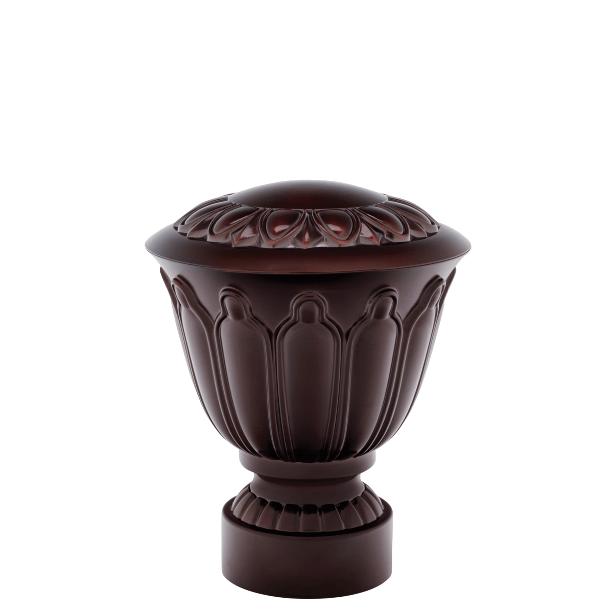 AriA Bellaire Urn Antique Finial 1-3/8" Oil Rubbed Bronze