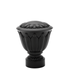 AriA Bellaire Urn Antique Finial 1-3/8" Satin Black