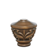 AriA Blakely Urn Antique Finial 1-3/8" Brushed Bronze