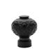 AriA Devon Knob Antique Finial 1-3/8" Satin Black