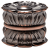 AriA Avalon End Cap Antique Finial 1-3/8" Iron Copper