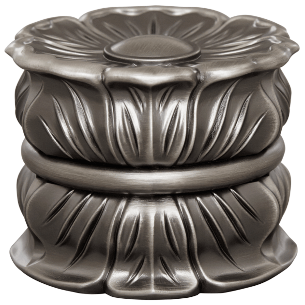 AriA Avalon End Cap Antique Finial 1-3/8" Antique Pewter