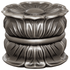 AriA Avalon End Cap Antique Finial 1-3/8" Antique Pewter