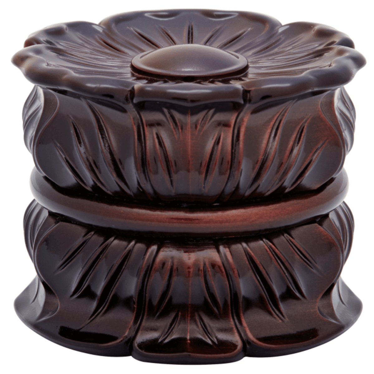 AriA Avalon End Cap Antique Finial 1-3/8" Oil Rubbed Bronze