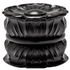 AriA Avalon End Cap Antique Finial 1-3/8" Satin Black