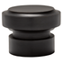 AriA Saxon End Cap Antique Finial 1-3/8" Matte Black