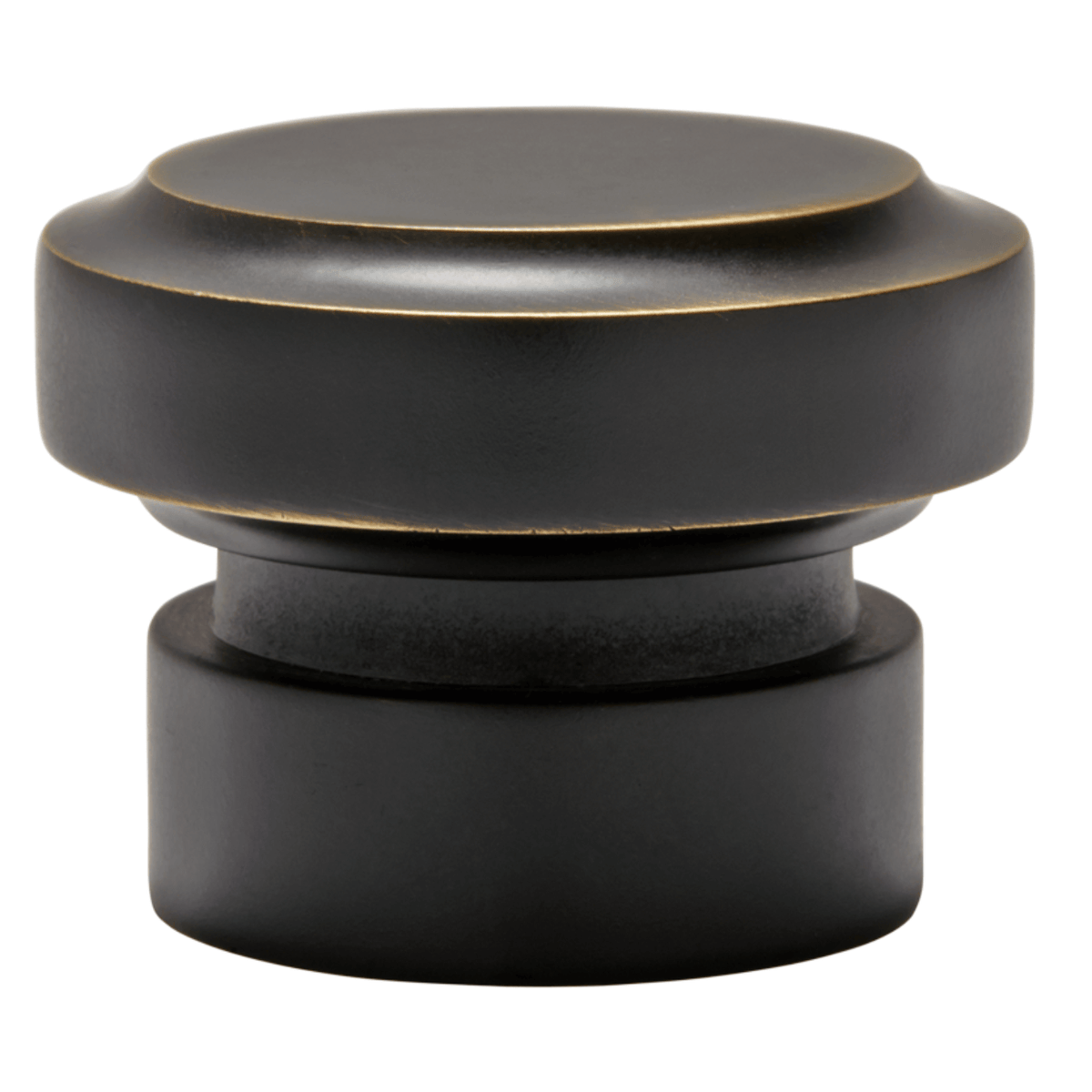 AriA Saxon End Cap Antique Finial 1-3/8" Venetian Bronze
