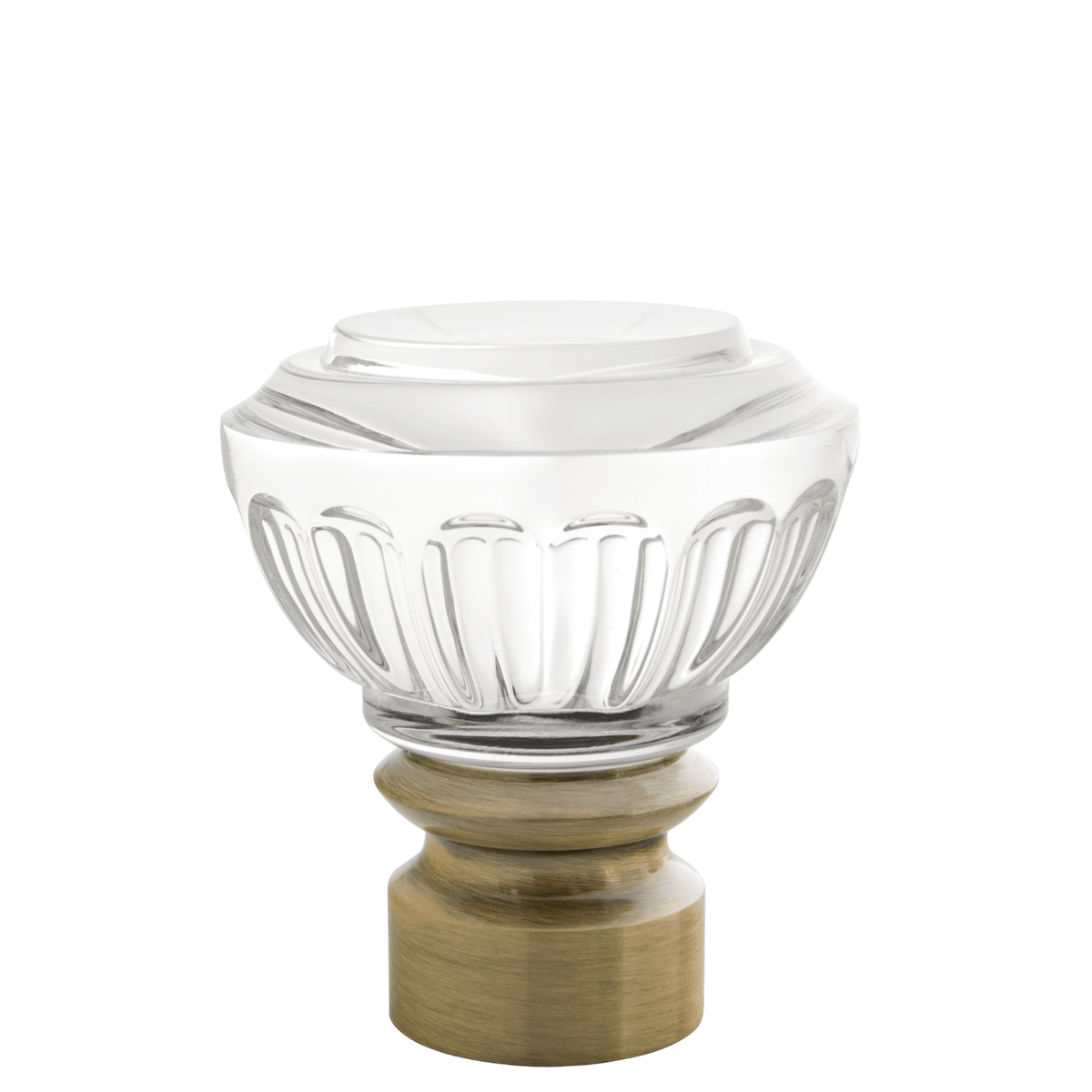 AriA Montclaire Urn Antique Finial 1-3/8" Antique Brass