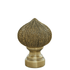 AriA Paloma Onion Antique Finial 1-3/8" Antique Brass