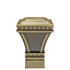 AriA Versailles Square Antique Finial 1-3/8" Antique Brass