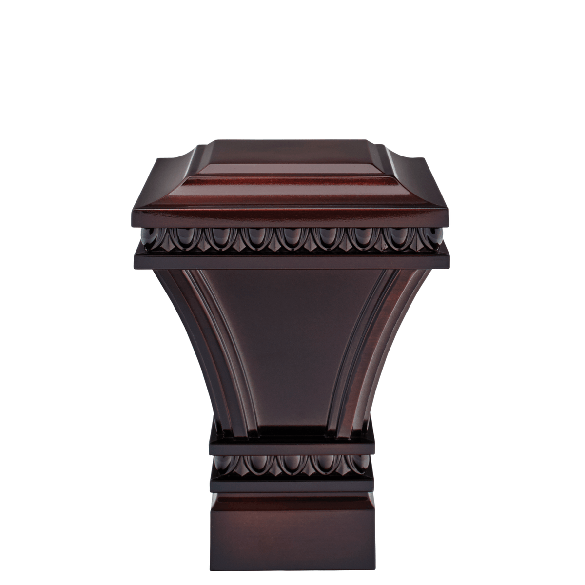 AriA Versailles Square Antique Finial 1-3/8" Oil Rubbed Bronze