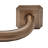 AriA® Metal 1-1/8" French Return with Square Plate