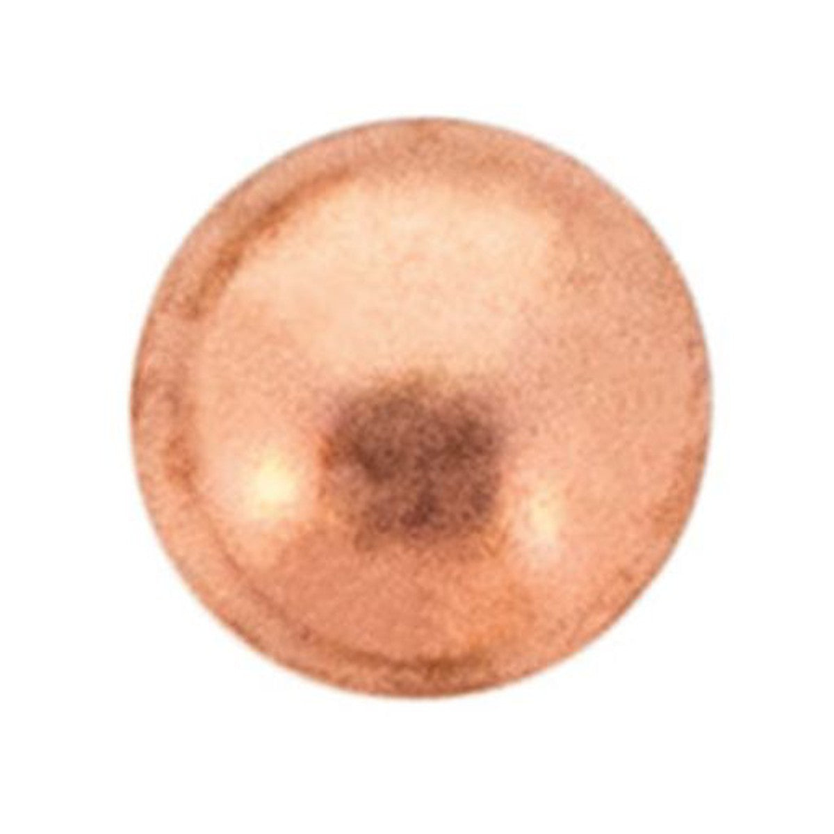 Artex 7/16" Upholstery Nails #18 - Copper Plated - Alan Richard Textiles, LTD Artex Decorative Upholstery Nails - 7/16" Head, Artex Designer Decorative Nails