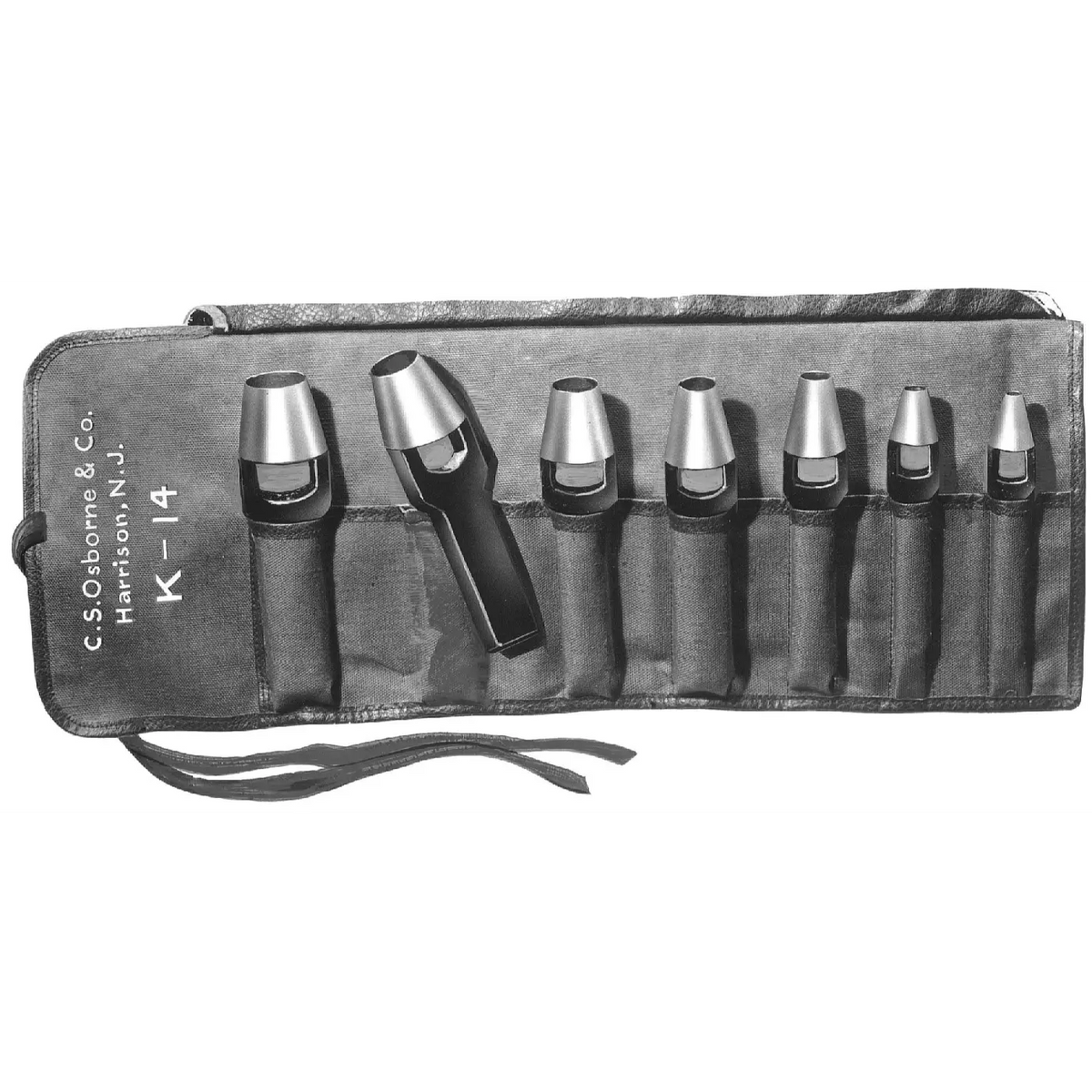 C.S. Osborne Arch Punch Set K14 | Fractional Inch Sizes