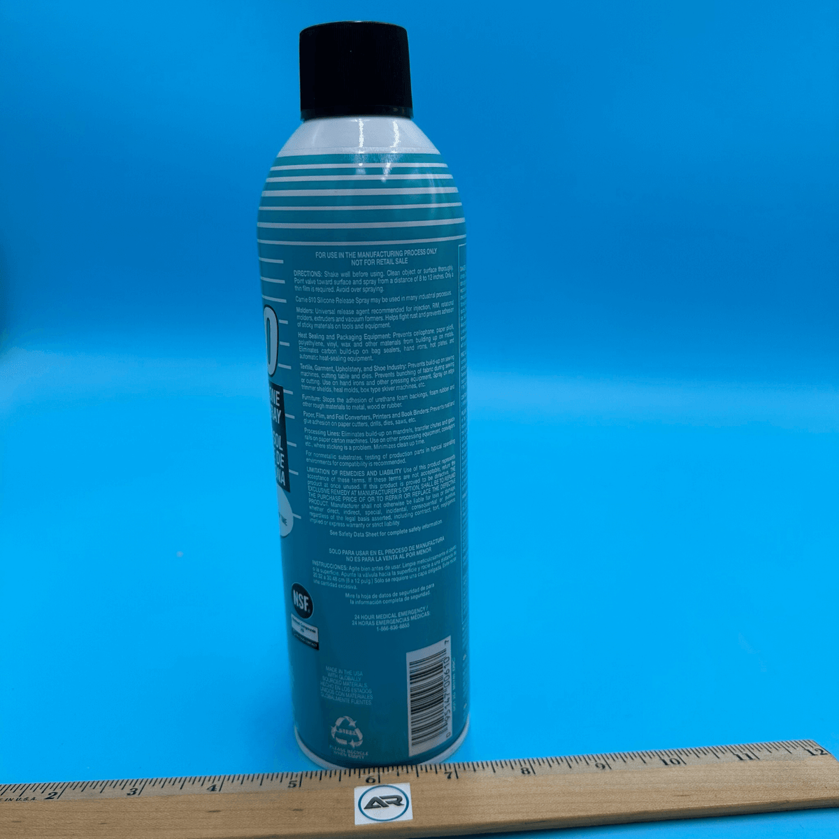 Camie 610 Silicon Release Spray - 11 Ounces
