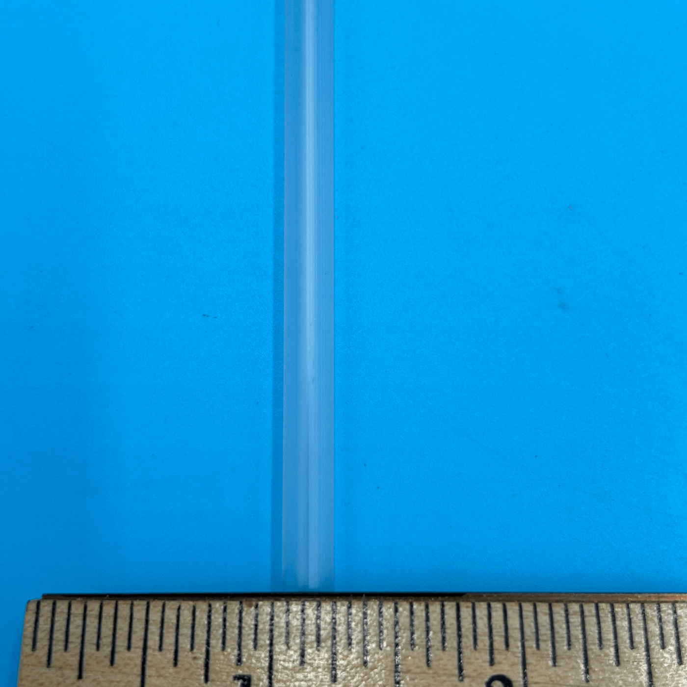 3/16" Clear Round Roman Shade Ribs