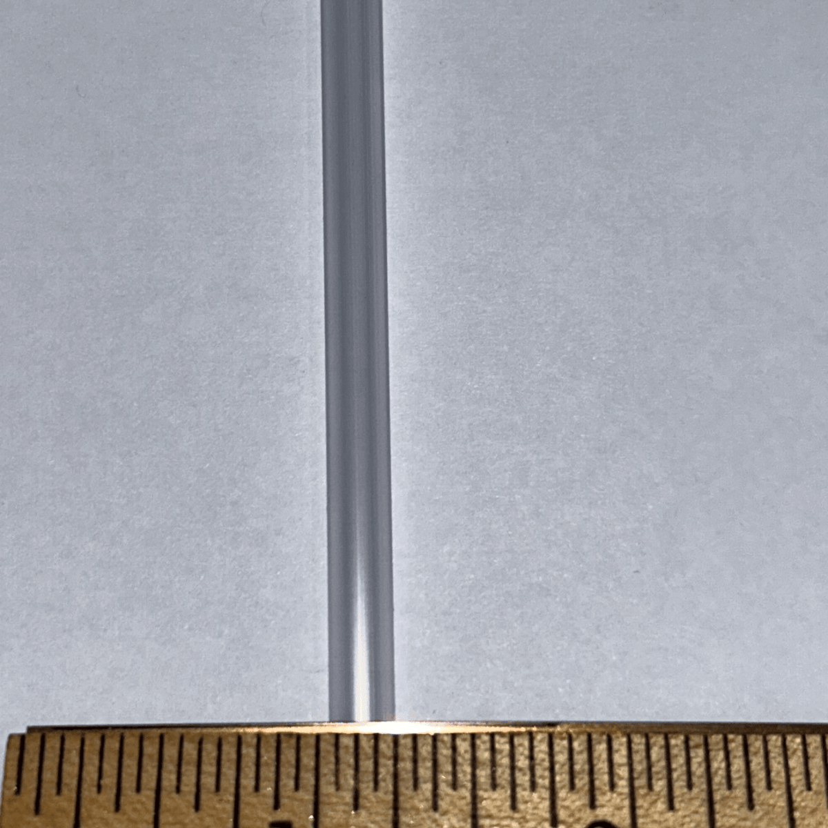 3/16" Clear Round Roman Shade Ribs