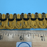 Closeup of Conso Vintage Loop Fringe Trim U09 Black/Gold